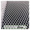 Tejido de Malla Hexagonal de Poliéster de Alta Calidad, Tejido de Malla de Punto de Urdimbre, Adecuado para Bolsas de Lavandería, Equipaje y Materiales para Zapatos, Disponible en Stock