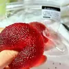 Pacote com 1 Bola Squishy Artesanal Simulada de Fruta de Cera, Textura Areia de Gelo de Alta Estética, Fruta de Rebote Lento, Brinquedo de Apertar Fidget para Alívio de Estresse