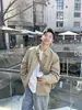 Chaqueta de solapa de color liso, ropa de trabajo de manga corta para hombre 2025 nuevo abrigo de primavera y otoño, versátil, simple y casual