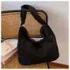 Bolso bandolera Yuezi para mujer, Bolso mensajero de lona literario de gran capacidad, Bolso deportivo casual ligero, Bolso estilo perezoso para estudiante