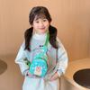 2025 Nueva Bolsa para Niños Dibujos Animados Lindo Kappibala Bolsa de Pecho para Bebé Mini Bolsa Cruzada para Niños Estampada con Estilo