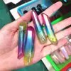Fornecimento Direto da Fábrica de Cristal Natural Monocristal Coluna Galvanizada Cristal Roxo Rosa Galvanizado Monocristal Cristal Galvanizado