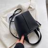 Moda Nueva 2022 Bolso de Mano Tipo Cesta de Verduras Todo Fósforo Bolso Cruzado Texturizado Bolso Pequeño para Mujer