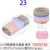 Cuerda para el pelo grande de rombo de 5 cm, anillo para el pelo, cuerda para el pelo de alto nivel, caja transparente de cristal rectangular para mujer, 20 cuerdas para la cabeza