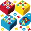 Mini tablero de juego Jiugongge de fieltro transfronterizo nuevo, rompecabezas para niños, rompecabezas de educación temprana, palabra tácita, pieza cuadrada de fieltro