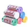 Bolsas de Basura Engrosadas para Cocina, Bolsas de Basura Desechables para Hotel y Propiedad, Bolsas de Basura Domésticas Coloridas Grandes de Boca Plana al por Mayor