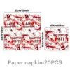 Nova Festa Temática de Halloween da Amazon com Tema de Mão Sangrenta Utensílios de Mesa Toalha de Mesa Descartável Prato de Papel Guardanapo de Papel Bandeirola de Puxar Copo de Papel