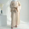 Loriya2024 Tecido Liso com Glitter Cardigã Elegante LR724