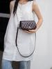 Bolso de piel de vaca de capa superior bandolera romboidal cuero genuino compras concha popular moda belleza para mujer fresco bolso de hombro de mano