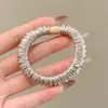 Modelo Nuevo 2025 Scrunchie de Satén Elegante Estilo Coreano para el Cabello para Mujeres, Accesorio de Moda Versátil