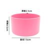 Tetera Térmica de Silicona de Grado Alimenticio, Tapa de Taza Engrosada, Antideslizante, Resistente a Altas Temperaturas, Fondo de Taza de Acero Inoxidable, Lista para la Venta