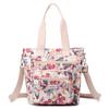 Bolso de Hombro para Mujer con Etiquetado Transfronterizo 2024 Otoño Nuevo Gran Capacidad Tela de Nylon Estampada Bolso Tote Portátil para Mujer