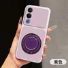 Capa de celular vivoV70fe com textura de couro Suporte giratório Y600Pro V25 toque de alta qualidade Capa protetora anti-queda