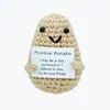 Muñeca de Papa Positiva Curiosa Papa Pera Femenina Hecha a Mano Regalo Creativo Divertida de Dibujos Animados