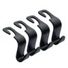 Gancho pequeño para coche coche cosas buenas para el coche respaldo del asiento multifuncional trasero decoración de tecnología negra suministros