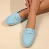 2026 Verano Nuevo Comercio Exterior Tallas Grandes Zapatos Planos Casuales Cómodos de Moda Mocasines Slip-on Talla Única para Todos