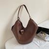 Bolsa de Tecido Retrô Casual e Fashion para Mulheres 2025 Nova Bolsa Tote de Ombro Casual Grande Capacidade Bolsa para o Dia a Dia