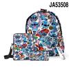 Nuevo Producto Transfronterizo 3D: Eres Más Genial de lo Que Crees - Set de Tres Piezas de Mochila Escolar Estampada, Mochila para Estudiantes y Estuche Doble