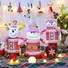 Decoração de Natal Sacola de Presente de Véspera de Natal Sacola de Doces de Natal Sacola de Presente Velhinho Fofo Sacola de Maçã Sacola Tote Infantil