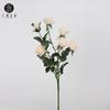 Pintura a óleo direta da fábrica 6 pequenas rosas hidratantes flores artificiais decoração floral para casa casamento flores falsas