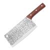 Cuchillo de Cocina Martillado de Acero Inoxidable Cuchillo para Verduras Doméstico Mango Ranurado Cuchillo de Cocina Cuchillo de Cocina Cuchillo de Cocina Doméstico Venta al por Mayor