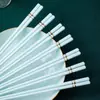 Pauzinhos de Cerâmica Jingdezhen, Fáceis de Limpar, Antiderrapantes, Domésticos 10 Pares, à Prova de Mofo, Antiderrapantes, Resistentes a Altas Temperaturas, Pauzinhos de Porcelana Reforçada