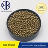 Bola de latão de alta qualidade bola de cobre puro 4mm 4,5mm 4,76mm 5mm 5,5mm bola de latão contas de cobre bom brilho