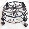 Soporte para Flores de Hierro Forjado al por Mayor Piso Europeo Bonsái Soporte para Flores de Hierro Forjado Sala de Estar Interior Balcón Escritorio Maceta Suculenta Soporte