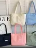 Bolso de hombro de nailon, colección primavera/verano 2024, bolso tote para mujer, estilo coreano, casual y moderno, versátil, gran capacidad, perfecto para mamás