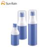 Venda Direta de Fábrica Shengqi 15ml 25ml 30ml Garrafa a Vácuo de Plástico Azul Garrafa a Vácuo para Loção Pode Ser Personalizada