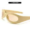 2025 Nuevas Gafas de Sol Transfronterizas Gafas de Sol Ojo de Gato para Hombre Gafas Deportivas de Moda para Mujer Ciclismo Gafas Retro Personalizadas Venta al por Mayor