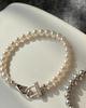 Ficar! Recomendar! Exquisite High-grade Heavy Industry Light Luxury Simple All-match Nicho Importado Shijia Pearl Bracelet Nicho