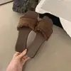 Sandalias planas de moda estilo coreano retro tejidas de punta abierta con tacón bajo sin cordones, nuevo modelo verano 2026