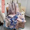 Nueva Bufanda Protectora Solar de Verano para Mujer Satén Brocado Li Estampado Chal Largo Decoración Exterior Bufanda de Madre Toalla de Playa