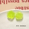 Pendientes de Rosa Luminosa Super Hada de Estilo Universitario Suave Accesorios de Resina diy Accesorios para el Cabello Mujer Material para Carcasa de Teléfono Venta al por Mayor