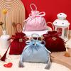 Bolsa de terciopelo para dulces de boda bolsa de dulces de boda de mano para compromiso caja de dulces de boda de recuerdo bolsa de regalo creativa de cumpleaños para luna llena