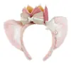 Diadema de Mickey de Parque de Atracciones para Niñas y Adultos, Diadema de Orejas con Lazo Grande, Accesorio para el Cabello con Elementos de Dibujos Animados