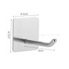Gancho Sencillo Adhesivo de Acero Inoxidable 304 Transfronterizo de Amazon Gancho Creativo para Pared sin Perforaciones Metal sin Marcas Gancho para Ropa