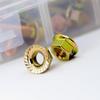240 Piezas Pernos de Brida Hexagonales Externos de Alta Resistencia Color Zinc Anti-Aflojamiento Transfronterizos Juego de Tuercas y Tornillos M5M6M8
