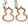 Collar Grande de Calabaza Kirin para Mujer, Versión de Alta Gama, Calabaza Pequeña con Ágata Roja y Nácar Blanco, Chapado en Oro V con Oro Rosa de 18 Quilates, Estilo para Mujer