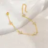 Pulseras de Mujer de Venta Caliente Transfronterizas Europeas y Americanas, Pulseras de Diseño Geométrico de Trébol de Cuatro Hojas con Diamantes, Pulseras Versátiles de Alta Gama para Mujeres