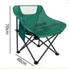 Silla plegable de exterior, silla luna de camping, mesa y silla portátiles, taburete de pesca, taburete pequeño, tumbona de playa para artista
