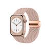 Adecuado para todos los Applewatch Hebilla magnética de cuatro puntos a la moda Correa de Apple Watch de bucle trenzado de nailon