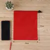 Bolsa de nylon com cordão para acabamento de roupas, bolsa de armazenamento, cordão de poliéster, atacado de fábrica