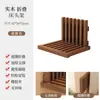 Mesa de noche plegable de pared simple, alternativa a la mesa de noche, estante de almacenamiento superior para colocar tazas de agua