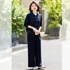 Conjunto de Dos Piezas Elegante y Rejuvenecedor para Madre, Moda Versátil Adelgazante Casual para Mujeres de Mediana Edad y Mayores, Nueva Colección Primavera y Otoño 2026