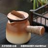 [Com Tampa] Recipiente Fogão Chaleira para Ferver Saco para Armazenamento de Chá com Leite Torrado Panela Lateral para Queima Seca Conjunto de Chá Kung Fu Cerâmica Grossa Bule Bule Bule