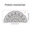 Novos Adesivos de Parede Decorativos FX-B192 Comércio Exterior Oriente Médio Mandala Estilo Étnico Entrada de Quarto Comercial Decoração de Parede