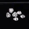 Wuzhou Yongjia Piedra Preciosa Forma de Corazón Moissanita Piedra Suelta Color D Accesorios para Joyería Cara de Anillo Moissanita Al por Mayor