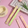 Bordas Cruzadas DIY Origami Tira de Desenho Animado Tira de Cor Fluorescente Origami de Estrela Estrela da Sorte Dobradura Estrela de Cinco Pontas Venda por Atacado
